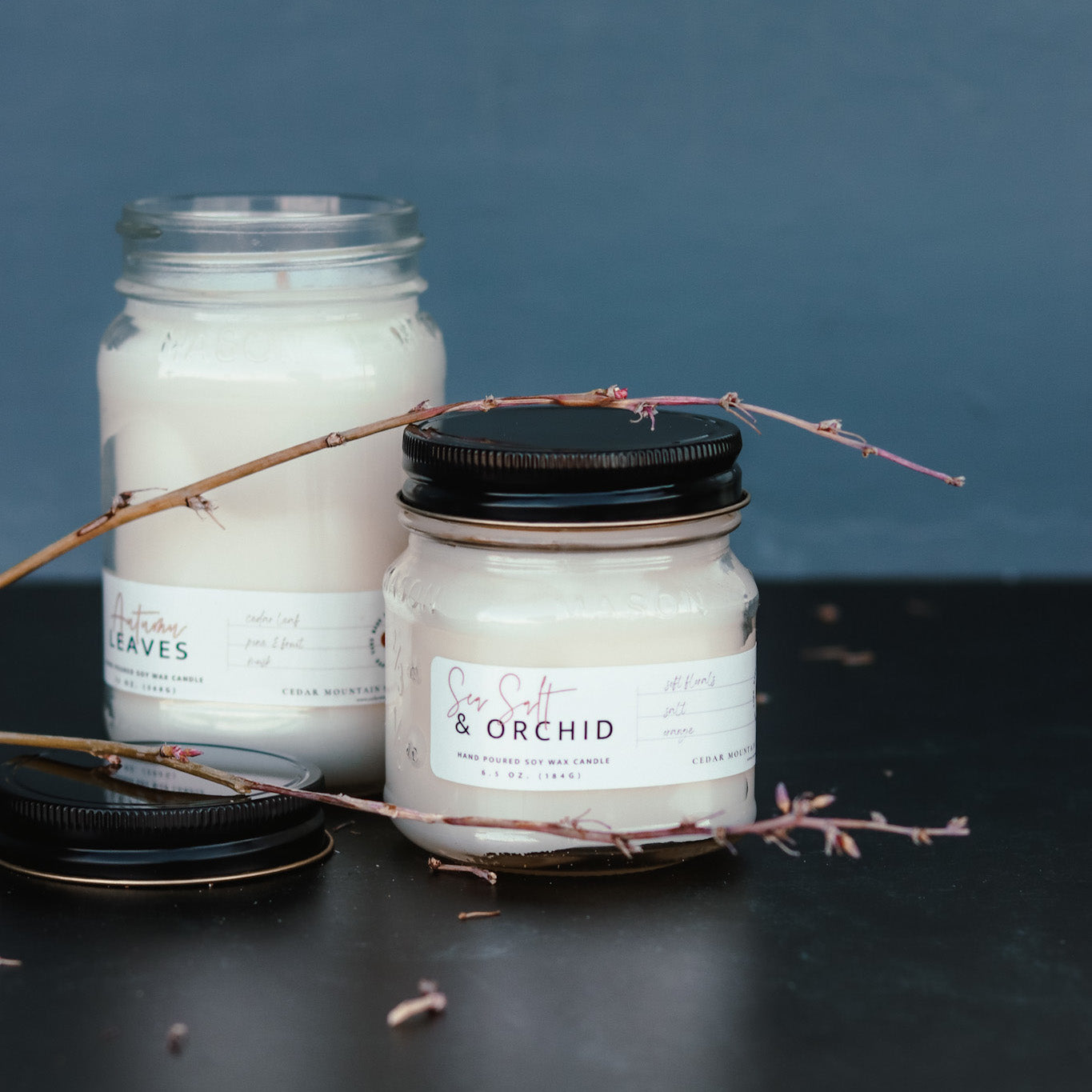 Mason Jar Soy Candle - Choose Your Scent