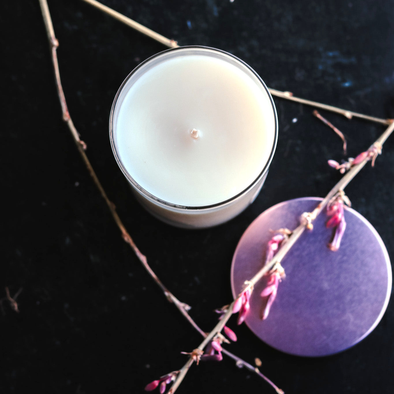 Autumn Leaves - 9 oz Whiskey Glass Candle