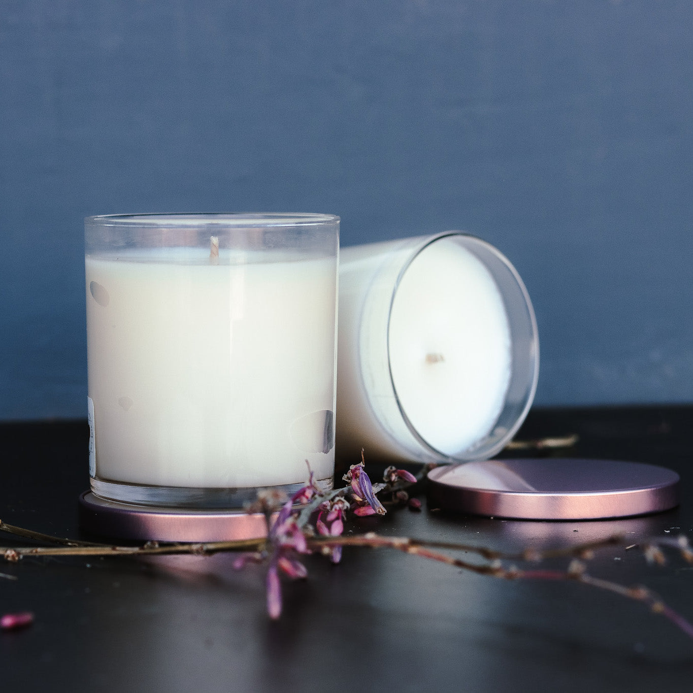 Autumn Leaves - 9 oz Whiskey Glass Candle