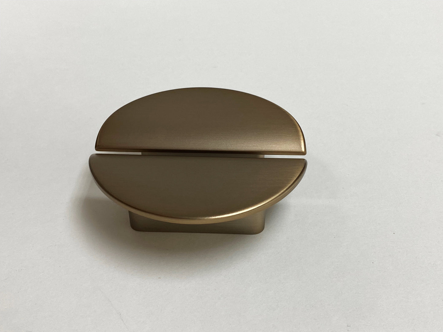 Brushed Bronze "Horizon" Semi-circle Drawer Pulls