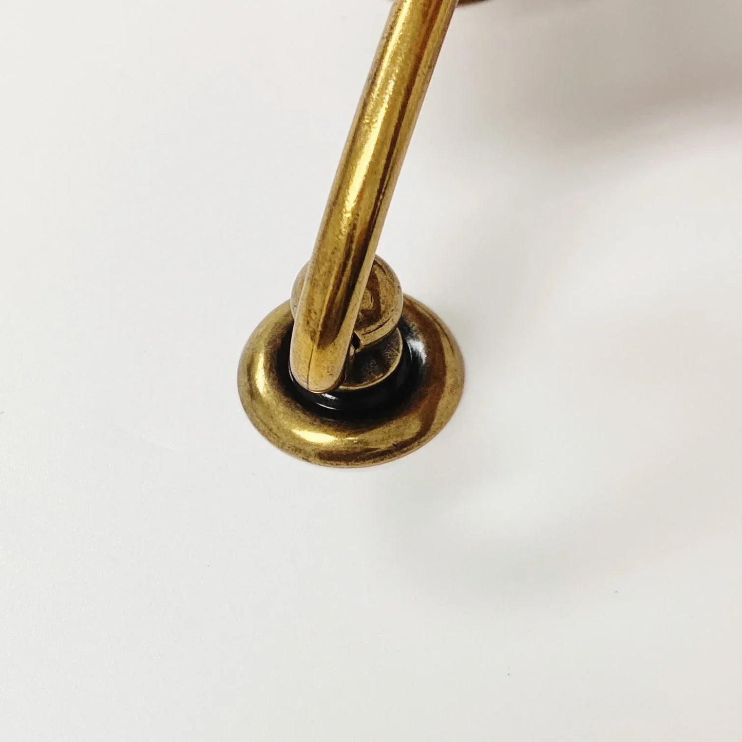 Brass Ring Pulls "Oval" Bail Drawer Pulls